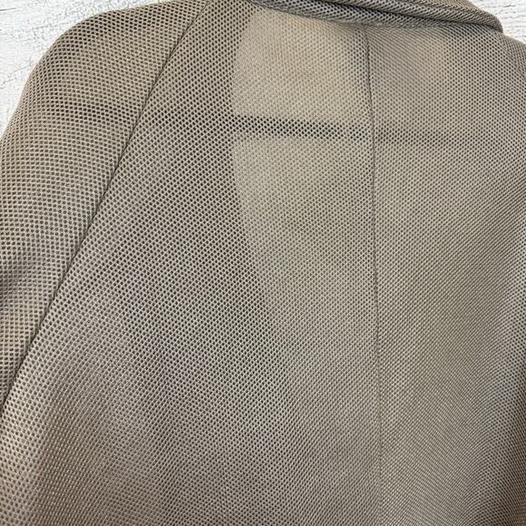 Wynne Layers Women's Plus Size Taupe Textured Mesh Blazer Jacket Size 3X - Picture 8 of 8